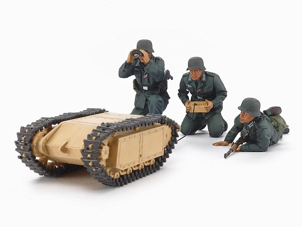 Tamiya Vokiečių šturmo pionierių būrys su Goliath, 1/35 (35357)
