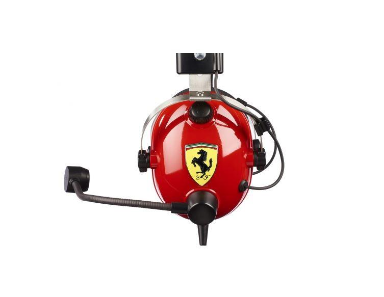 Thrustmaster | Ausinės Žaidimams | DTS T Racing Scuderia Ferrari Edition | su laidu | Over-Ear | Raudona/Juodas