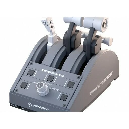 Žaidimų valdiklis Thrustmaster Joystick TCA quandrant boeing/edition, Pilkos spalvos