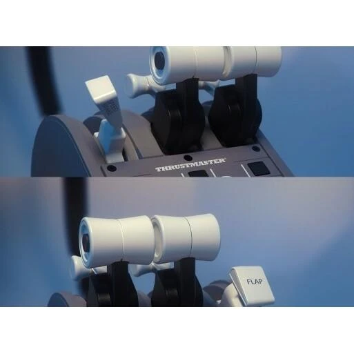 Žaidimų valdiklis Thrustmaster Joystick TCA quandrant boeing/edition, Pilkos spalvos