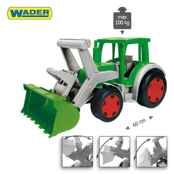WADER 66015 Giant - traktoriaus buldozerio ūkininkas