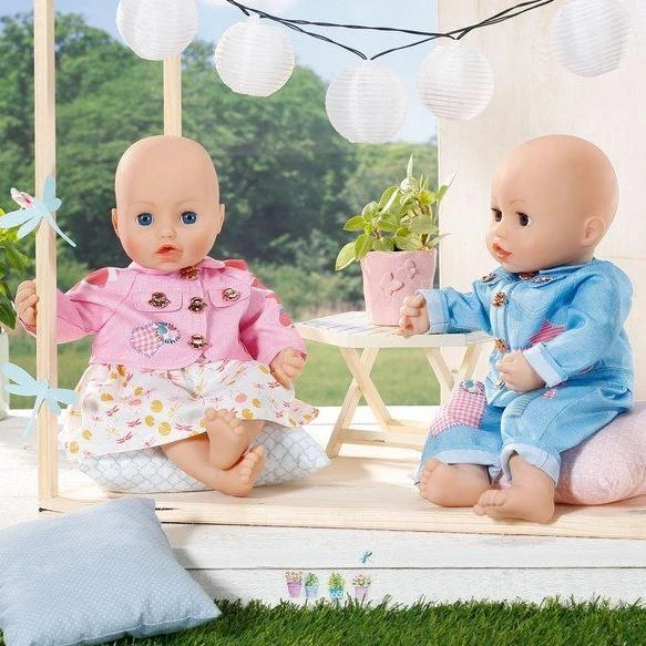 Zapf Baby Annabell Outfit Jongen & Meisje 43cm Lėlės drabužių rinkinys