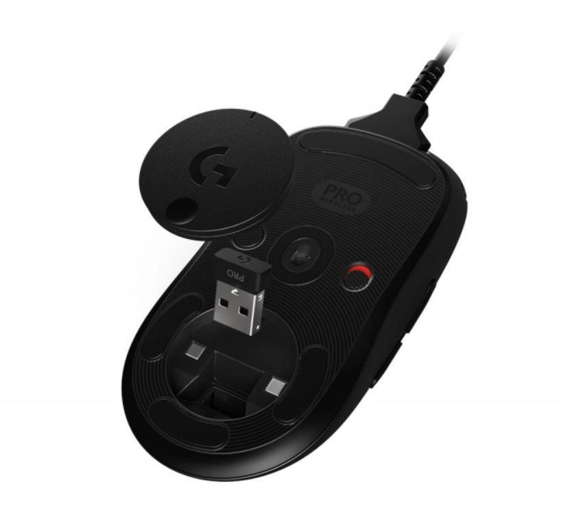 Belaidė žaidimų pelė Logitech G Pro, juodos spalvos (‎910-005272)