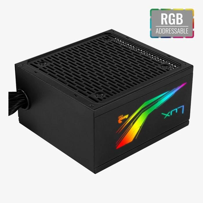 AEROCOOL AEROPGSLUXRGB-650 PSU ATX AeroCool LUX 650W RGB 80 PLUS bronzos