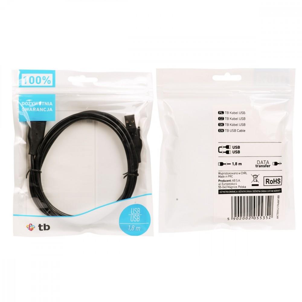 Maitinimo laidas TB, USB 2.0, 1,8m