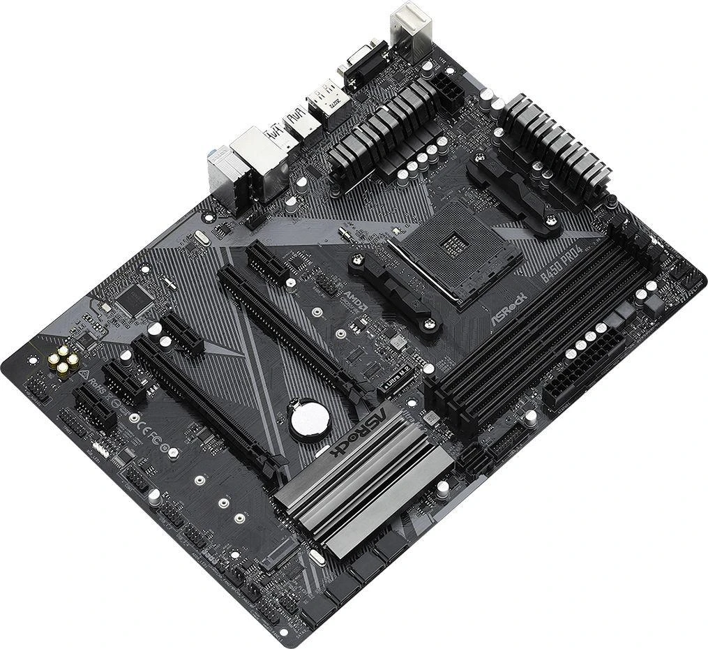 Pagrindinė plokštė ASROCK B450 Pro4