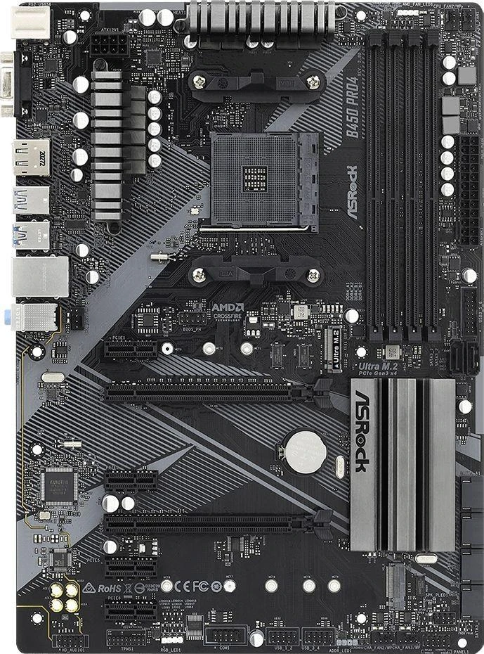 Pagrindinė plokštė ASROCK B450 Pro4