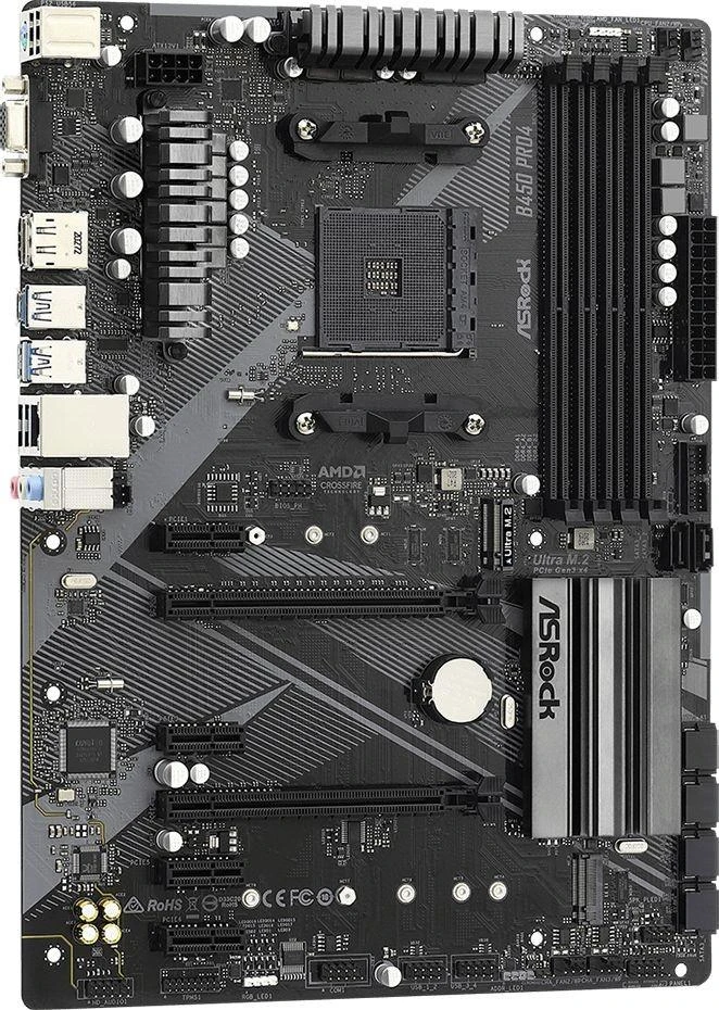 Pagrindinė plokštė ASROCK B450 Pro4