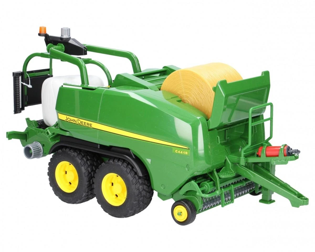 Traktoriaus su priedais Bruder John Deere