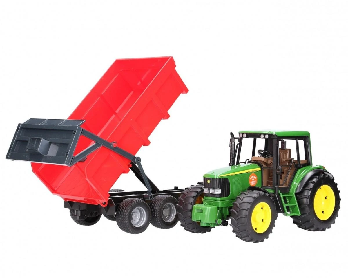 BRUDER John Deere 6920 su priekaba 02057