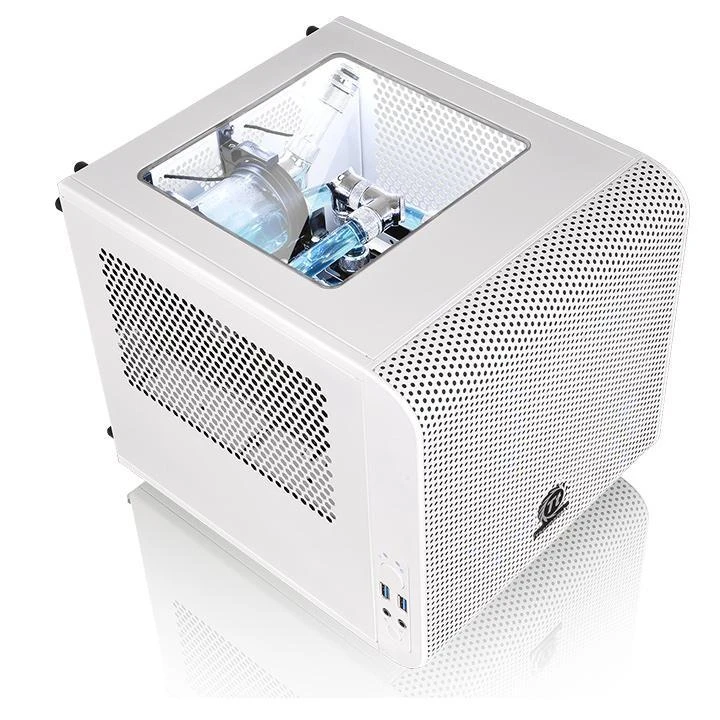 Housing Thermaltake CA-1B8-00S6WN-01 (Mini ITX, baltos spalvos)