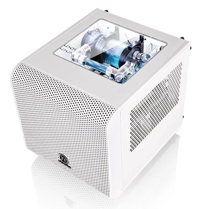 Housing Thermaltake CA-1B8-00S6WN-01 (Mini ITX, baltos spalvos)