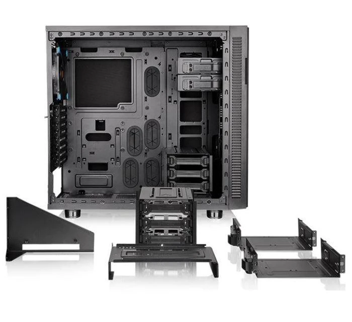 Korpusas Thermaltake slopintuvas F31 CA-1E3-00M1WN-03 (ATX, Micro ATX, Mini ITX, juodos spalvos)