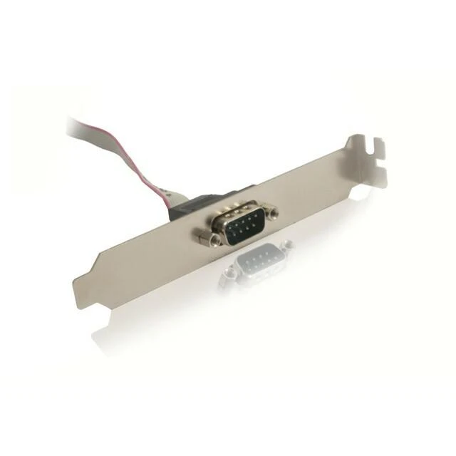 GEMBIRD prievadas COM RS232 9PIN DB9M PIN 1:1 ant lizdo dangtelio