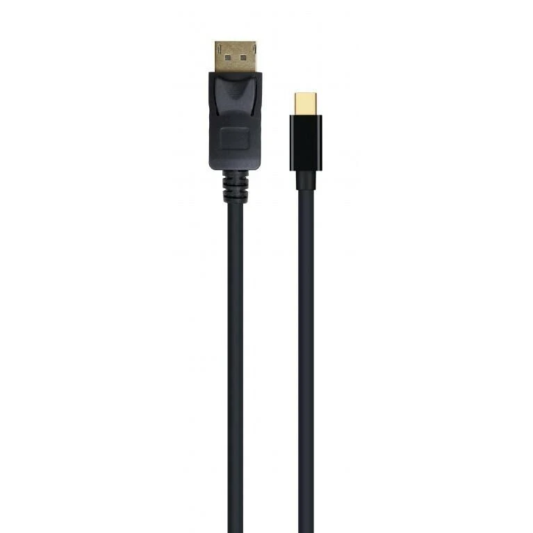 Mini DisplayPort - DisplayPort kabelis, juodos jungtys