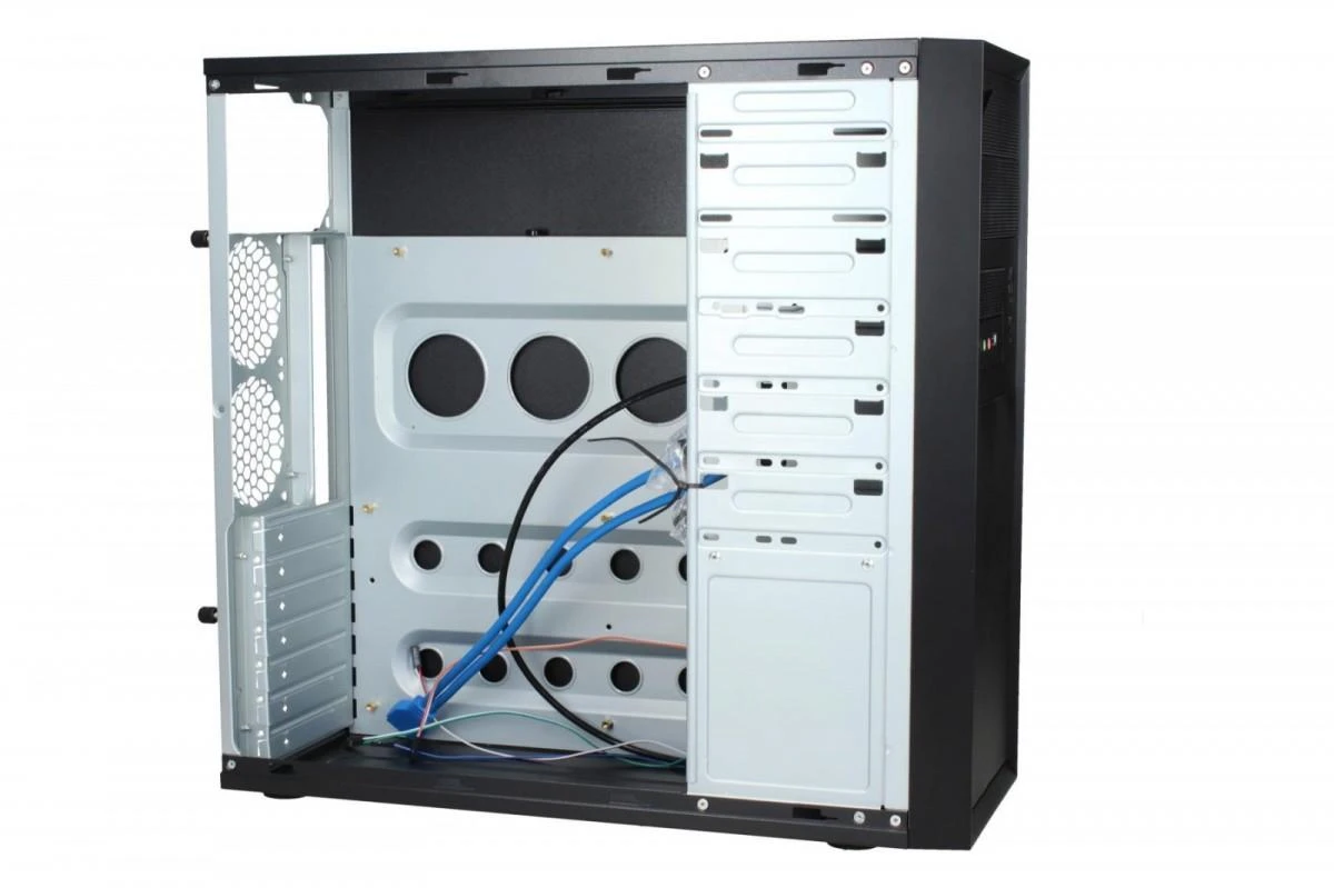 CHIEFTEC IARENA CQ-01B tinklelio ATX MidiTower be maitinimo šaltinio USB3.0 Judas
