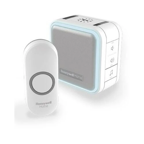 Honeywell Thorkild Larsen DC515N belaidis durų skambutis, 150 m, HALO, 6 tonai, baltas