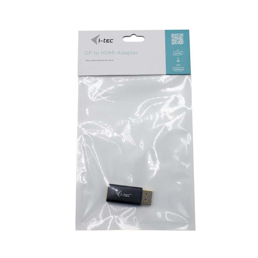 I-tec DP2HDMI4K60HZ kabelių sąsaja / invertavimo adapteris DisplayPort HDMI Juoda