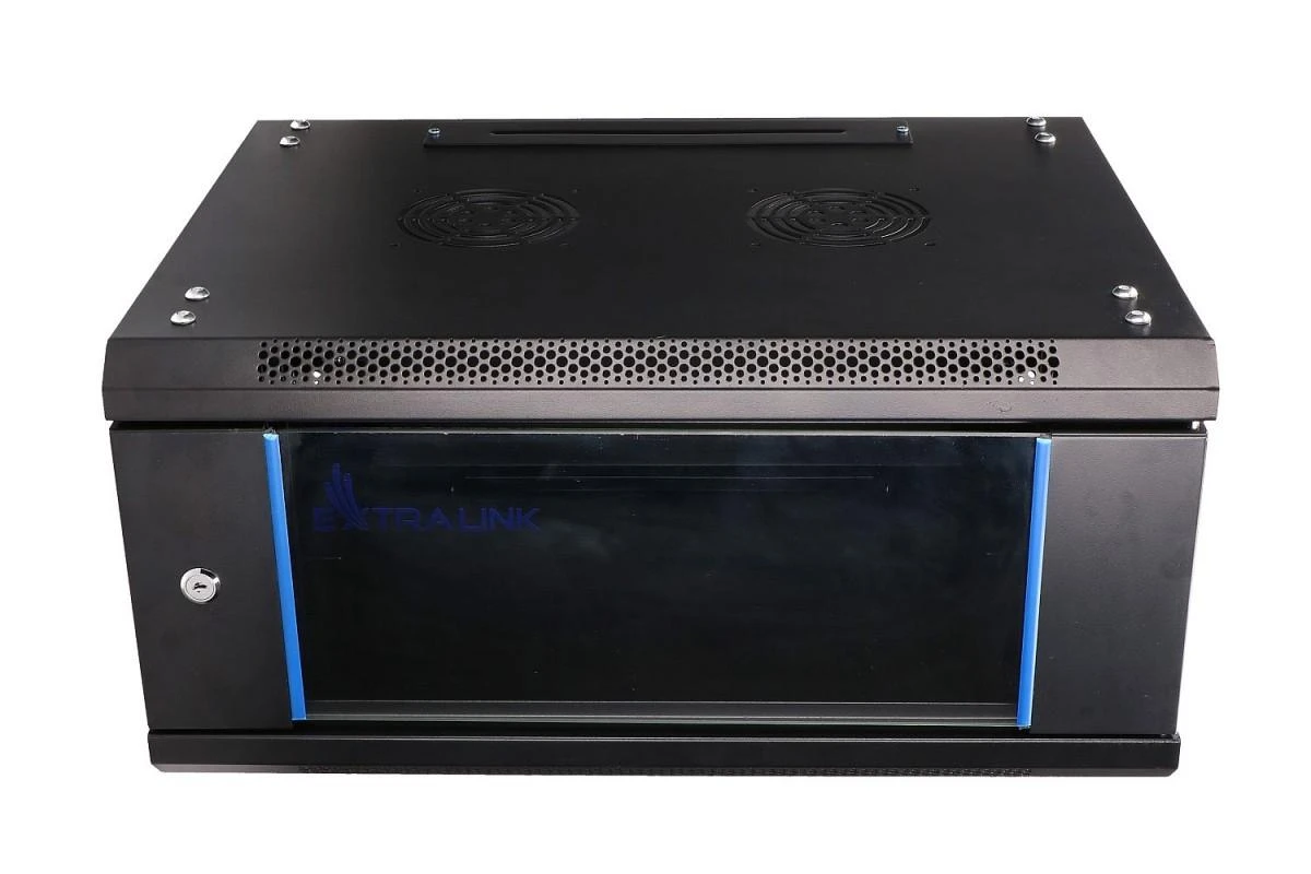 EXTRALINK 4U 600X600 19" RACK CABINET Juodas