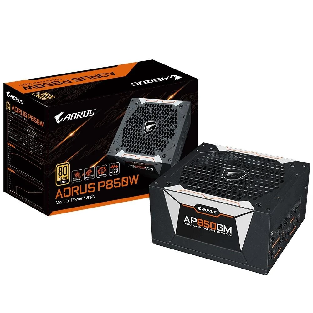 Gigabyte | Maitinimo blokas | GP-P850GM | 850 W | 80 PLUS Gold