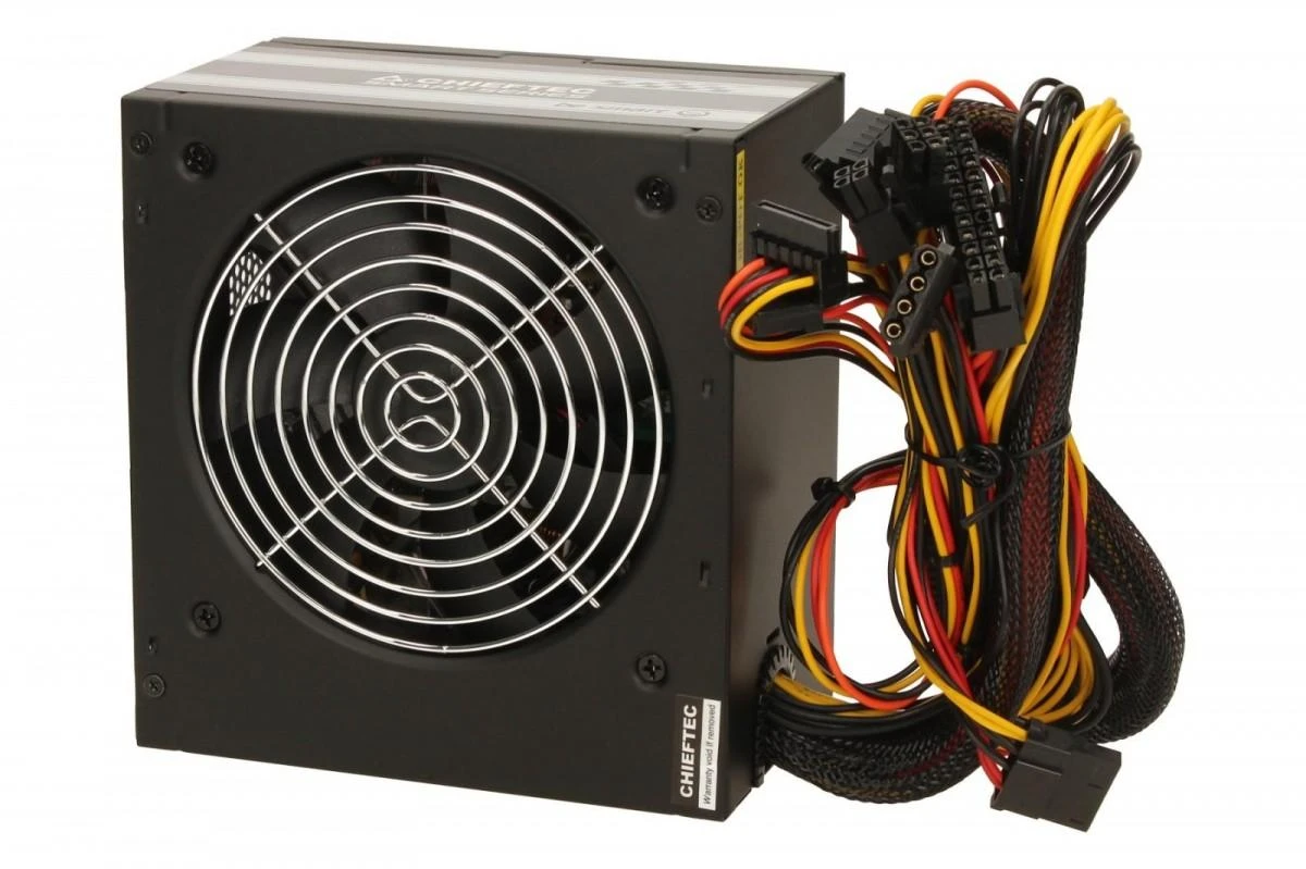 CHIEFTEC PSU 500W 12CM FAN ACTIVE PFC ATX12V V2.3 80+ EFEKTYVUMAS (SU MAITINIMO LAIDU)