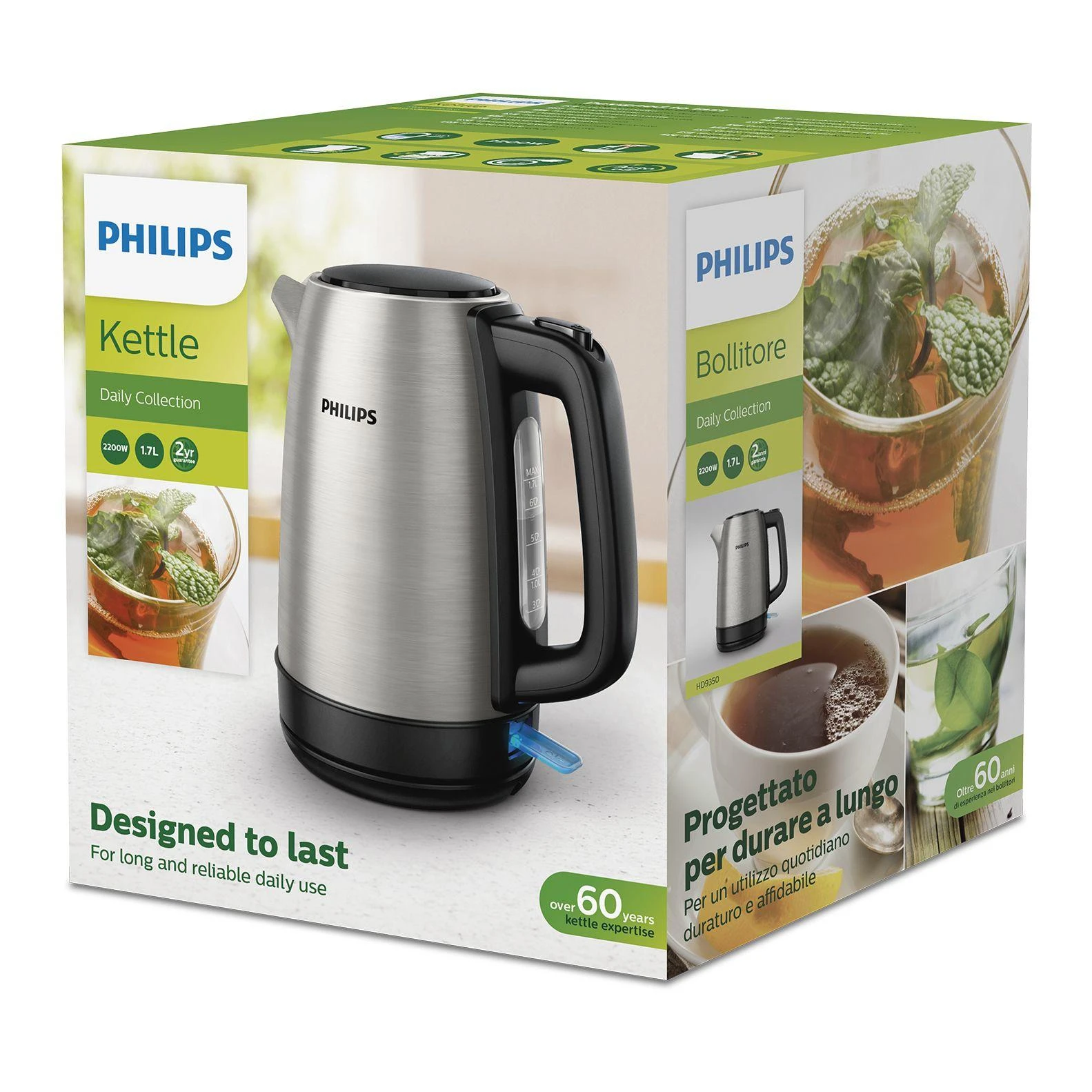 Virdulys PHILIPS HD9350/90 1.7L