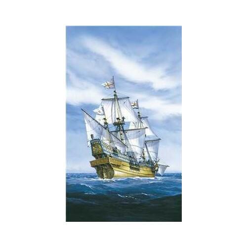 Heller Golden Hind burlaivio plastikinis rinkinys 1/96