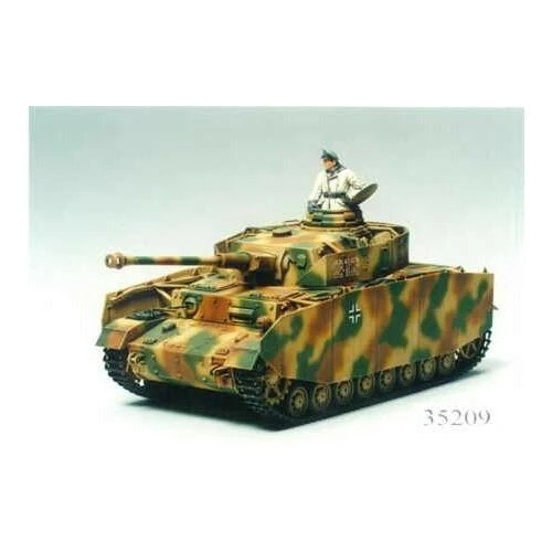 Tamiya Plastikinis tanko modelis - pz Kpfw IV Ausf. H Early Ver., Color