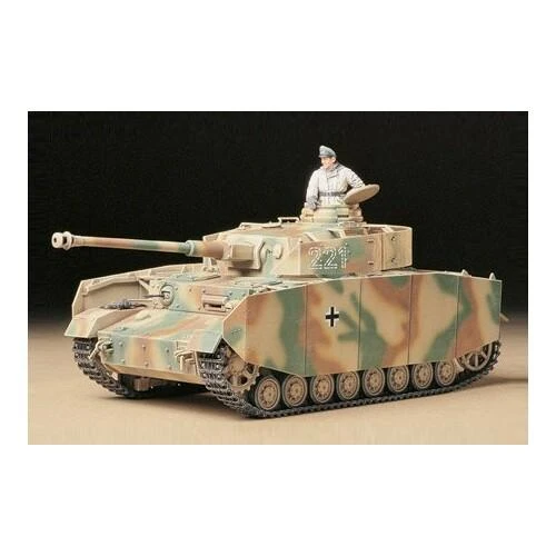 Tamiya Plastikinis tanko modelis - pz Kpfw IV Ausf. H Early Ver., Color