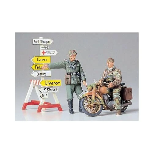 Tamiya – vokiškų motociklų tvarkingas komplektas, 1/35, 35241
