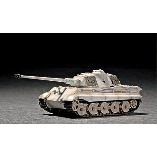 Trumpeter King Tiger, Porsche Turret with Zimmerit