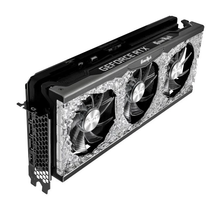 Vaizdo plokštė PALIT GeFoce RTX 3070Ti Gamerock 8G 256 bitų GDDR6X 1575/1770MHz HDMI 2.1 3x DP 1.4a