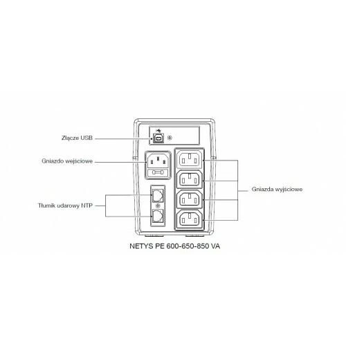 Socomec NPE-0650 - Accesorio conexión alimentadores (650 V)