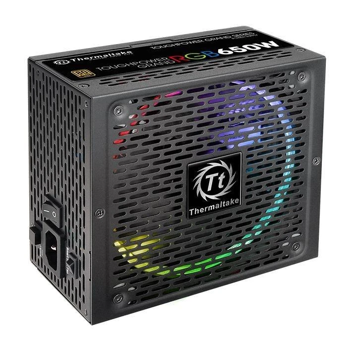 Maitinimo šaltinis Thermaltake Maitinimo šaltinis Toughpower Grand RGB Sync 650W Mod. (80+ Gold, 4xPEG, 140mm)
