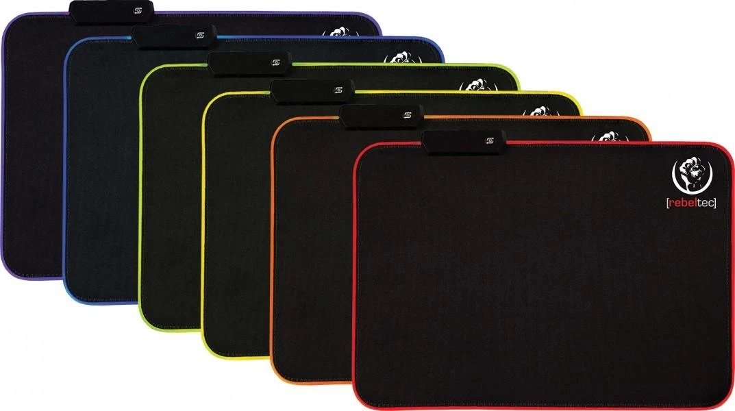 Rebeltec pelės kilimėlis LED SLIDER M
