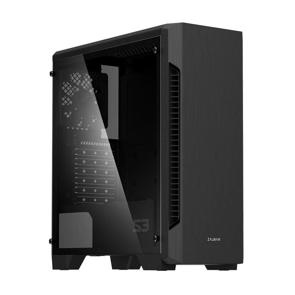Stacionarau kompiuterio korpusas  ZALMAN S3 case Zalman S3 ATX MID Tower Computer Case with window