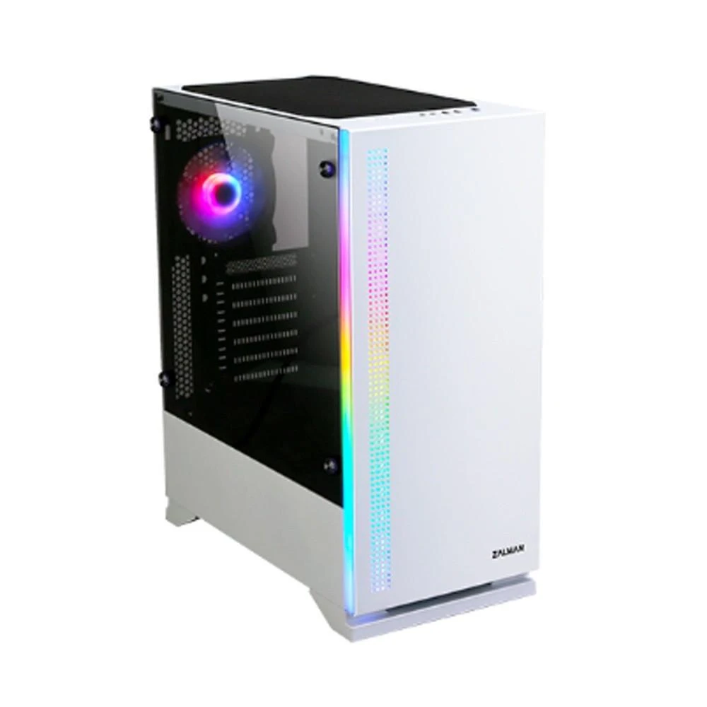 Zalman S5 Baltas kompiuterio korpusas „Midi Tower“ Balta
