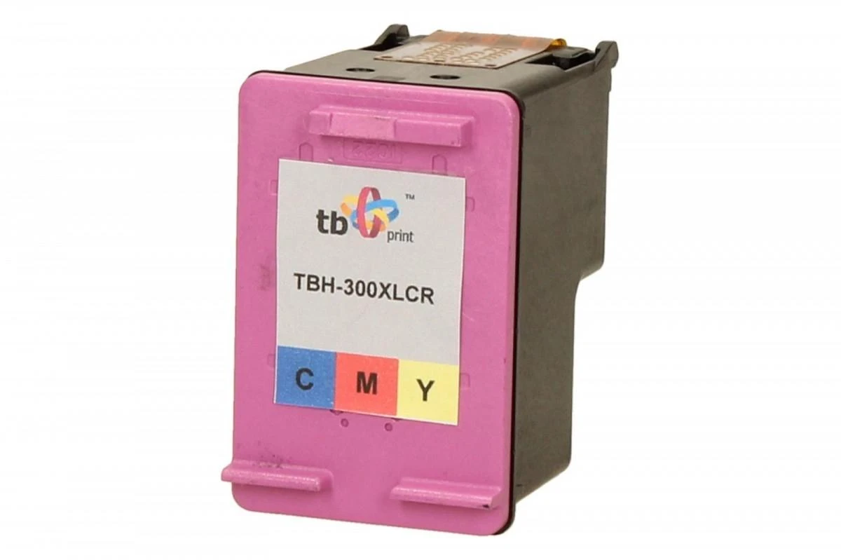 Kasetė rašaliniams spausdintuvams TB Print TBH-300XLCR (CC644EE), 3 spalvos