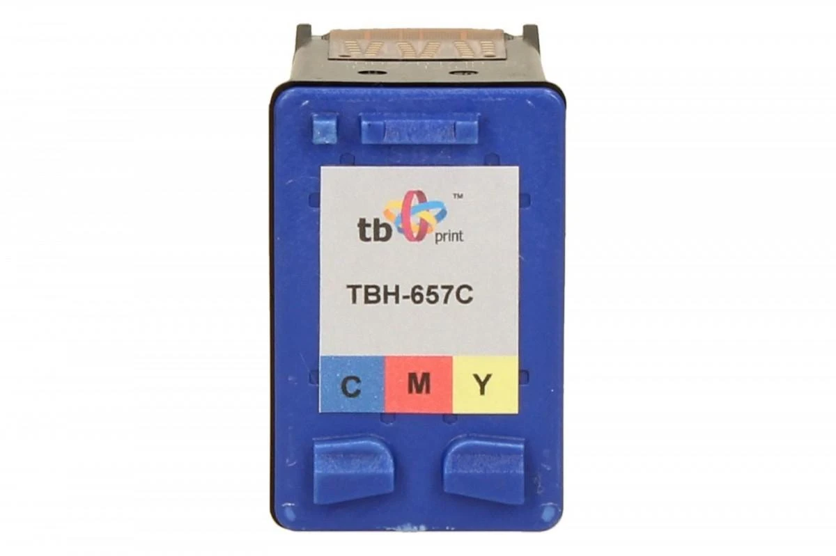 Kasetė rašaliniams spausdintuvams TB Print TBH-657C (HP Nr. 57 - C6657A), perdirbta, Color