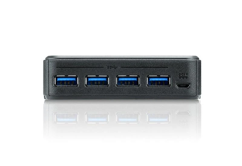USB adapteris Aten US434 USB - USB Juodas (US434- AT)