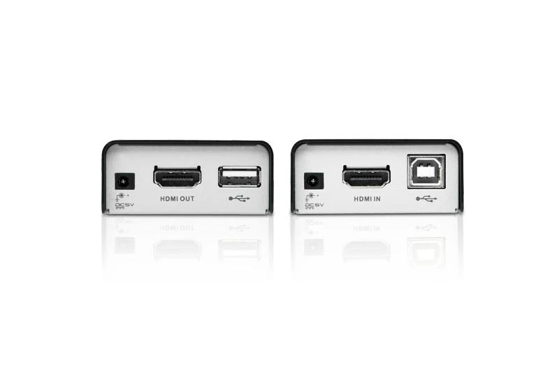 ATEN HDMI ir USB plėtinys per Ethernet, 3D, 1080p iki 60m, HDCP, Juodas VE803