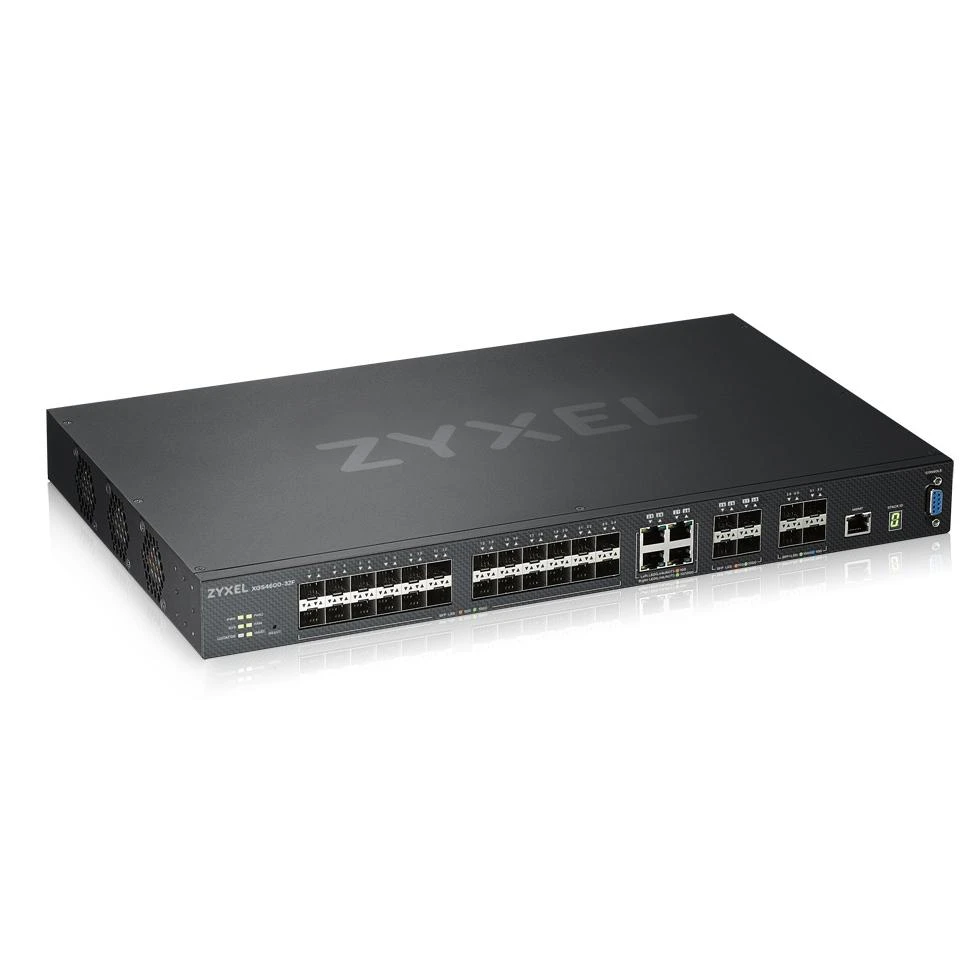 Šakotuvas Zyxel XGS4600-32F Valdomas L3 Juoda