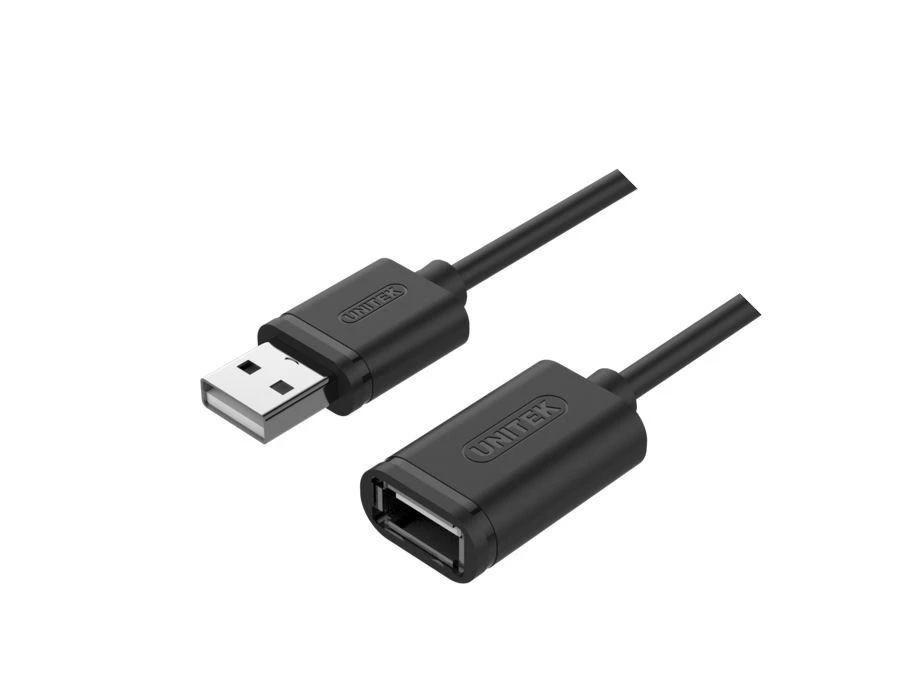 UNITEK Y-C418GBK Unitek USB plėtinio keitiklis USB2.0 AM-AF, 5m Y-C418GBK
