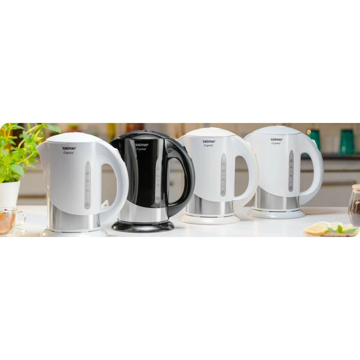 Virdulys - Zelmer ZCK 7630W 1,7L 2200W Baltas