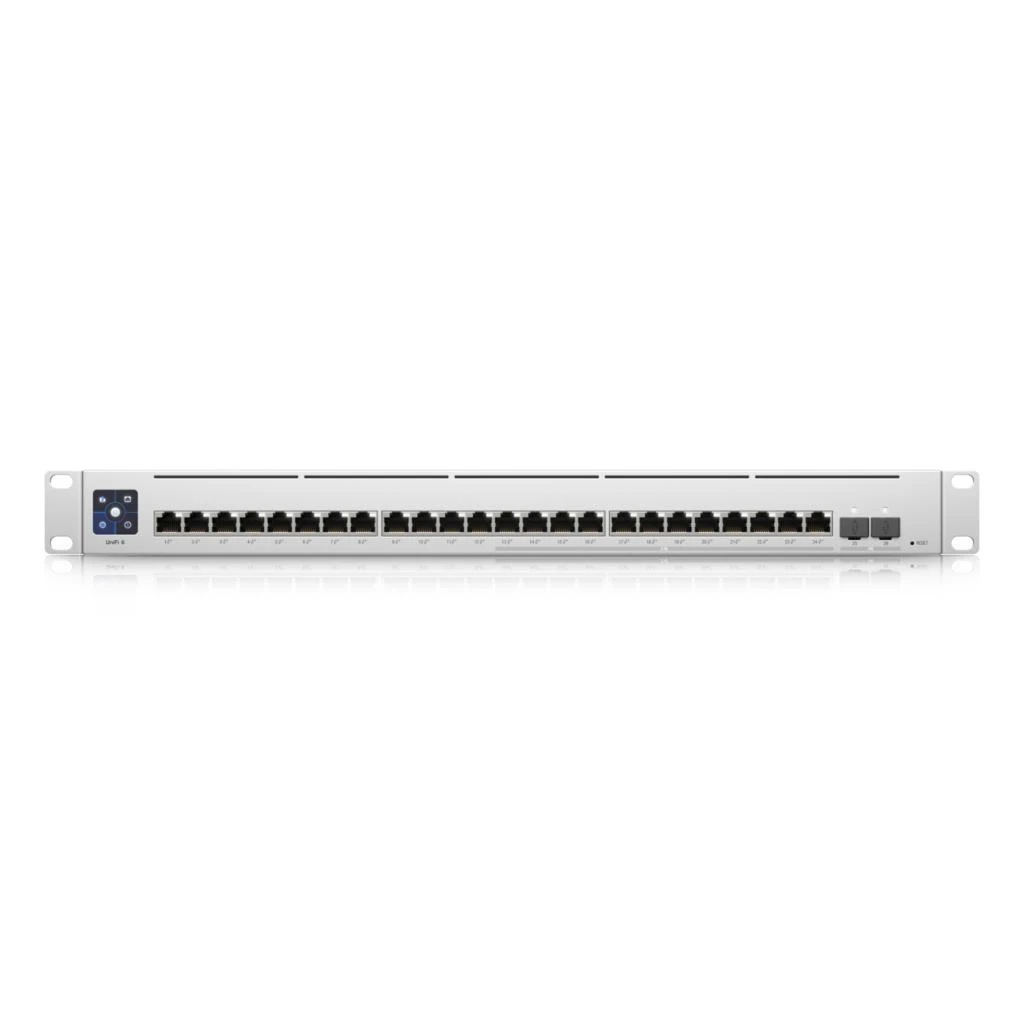 Ubiquiti | Switch Enterprise 24 PoE | USW-Enterprise-24-PoE | Tvarkoma L3 | Montuojamas ant stovo | Gigabit Ethernet (vario) jungtys kiekis 12x10/100/1000 Mbps + 12x100/1000/2500 Mbps | SFP jungtys kiekis 0 | SFP+ jungtys kiekis 2 | PoE+ jungtys kiekis 24 | Maitinimo tipas AC/DC, Vidinis, 550W