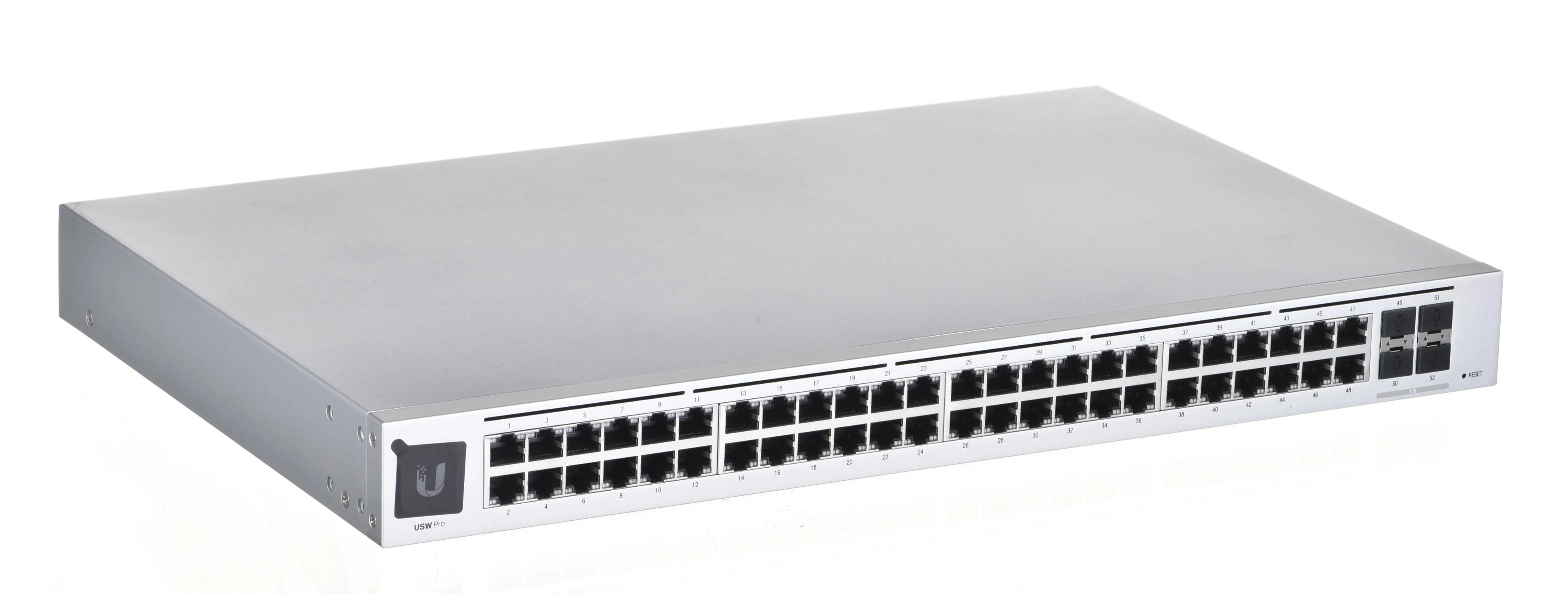 Šakotuvas UBIQUITI 48 prievadų Gigabit UniFi L3 jungiklis + 4x 10GbE SFP+ jungtys