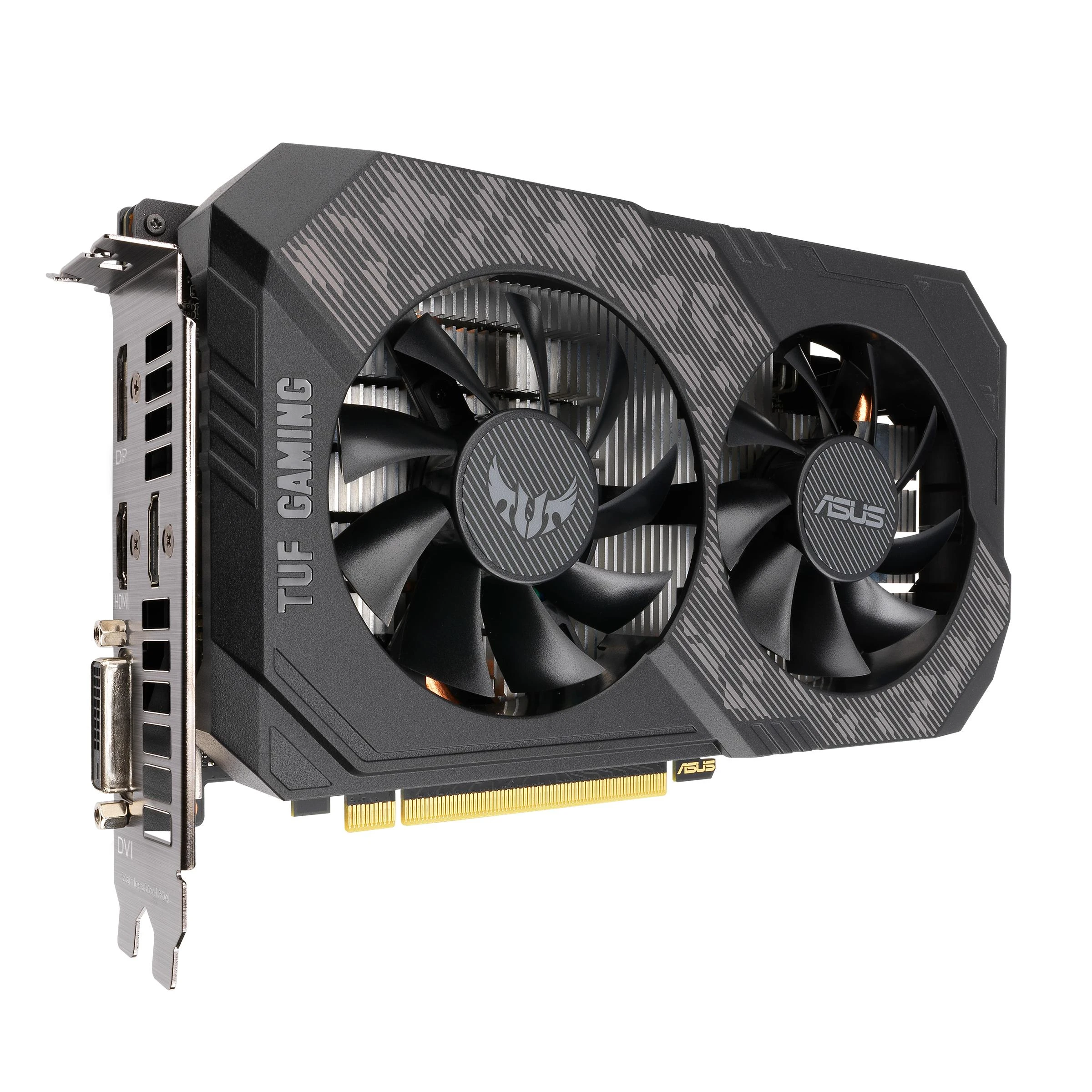 Vaizdo plokštė Asus TUF-GTX1660TI-O6G-EVO-GAMING NVIDIA, 6 GB, GeForce GTX 1660 Ti, GDDR6, PCI Express 3.0, DVI-D talpa 1, HDMI talpa 2, Atminties laikrodžio greitis 12000 MHz