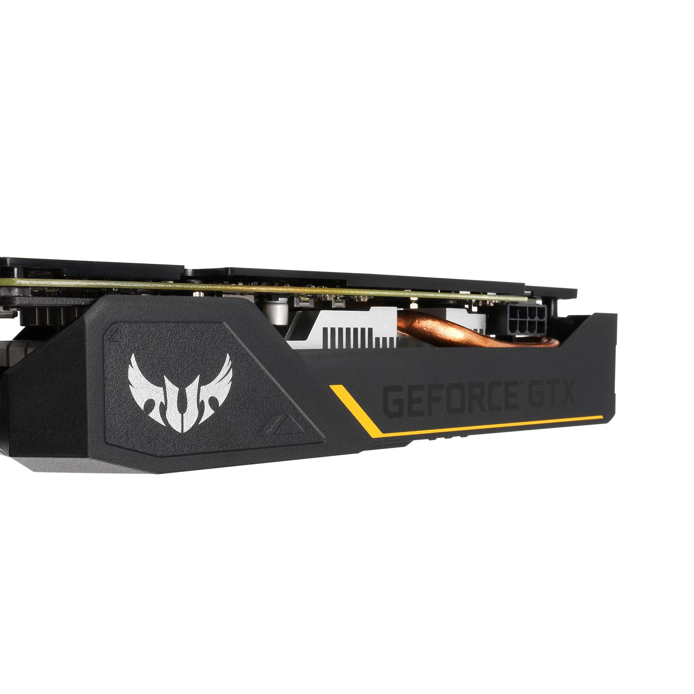 Vaizdo plokštė Asus TUF-GTX1660TI-O6G-EVO-GAMING NVIDIA, 6 GB, GeForce GTX 1660 Ti, GDDR6, PCI Express 3.0, DVI-D talpa 1, HDMI talpa 2, Atminties laikrodžio greitis 12000 MHz