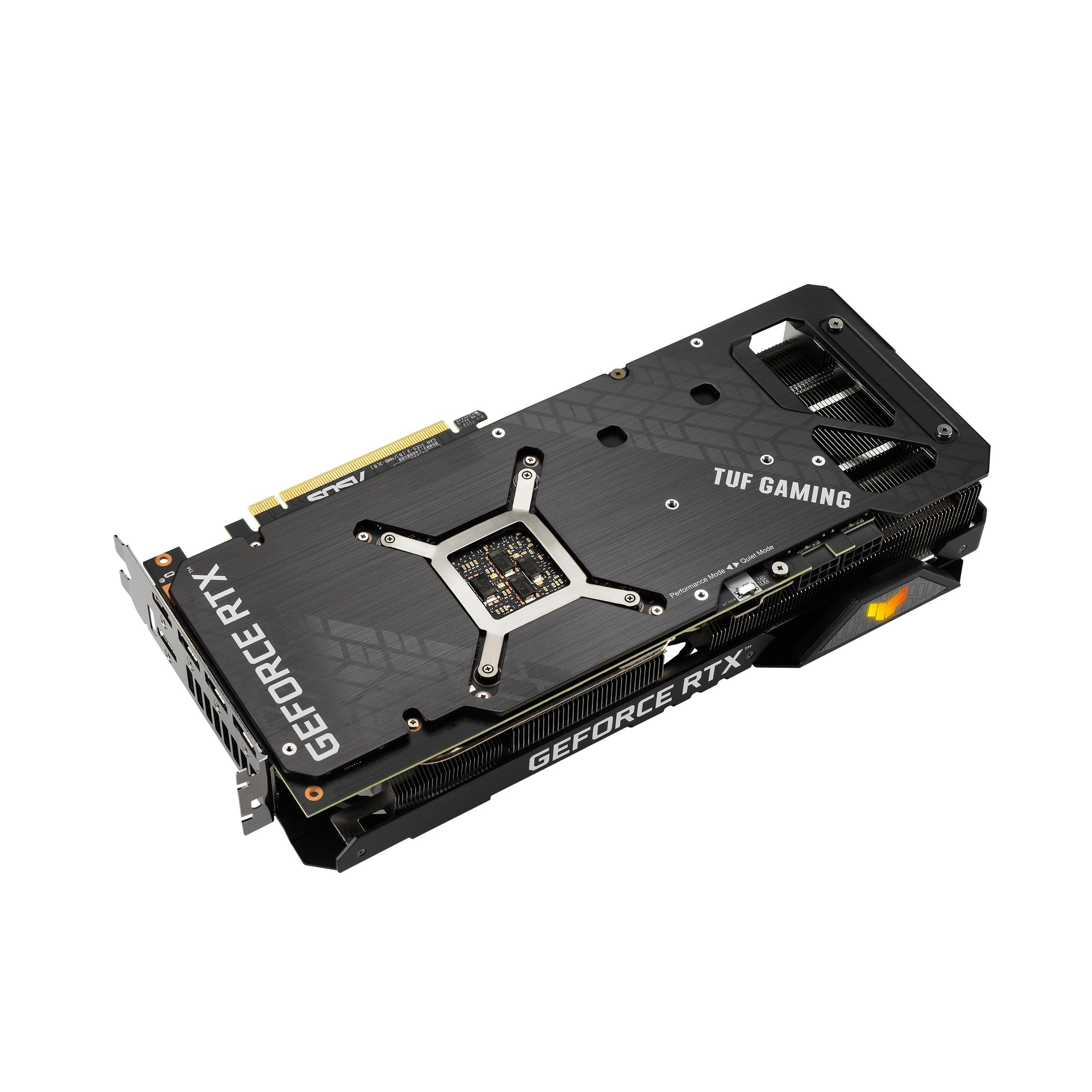 Vaizdo plokštė ASUS TUF-RTX3070TI-O8G-GAMING 8GB GDDR6X 2xHDMI 2.1 3xDP 1.4a
