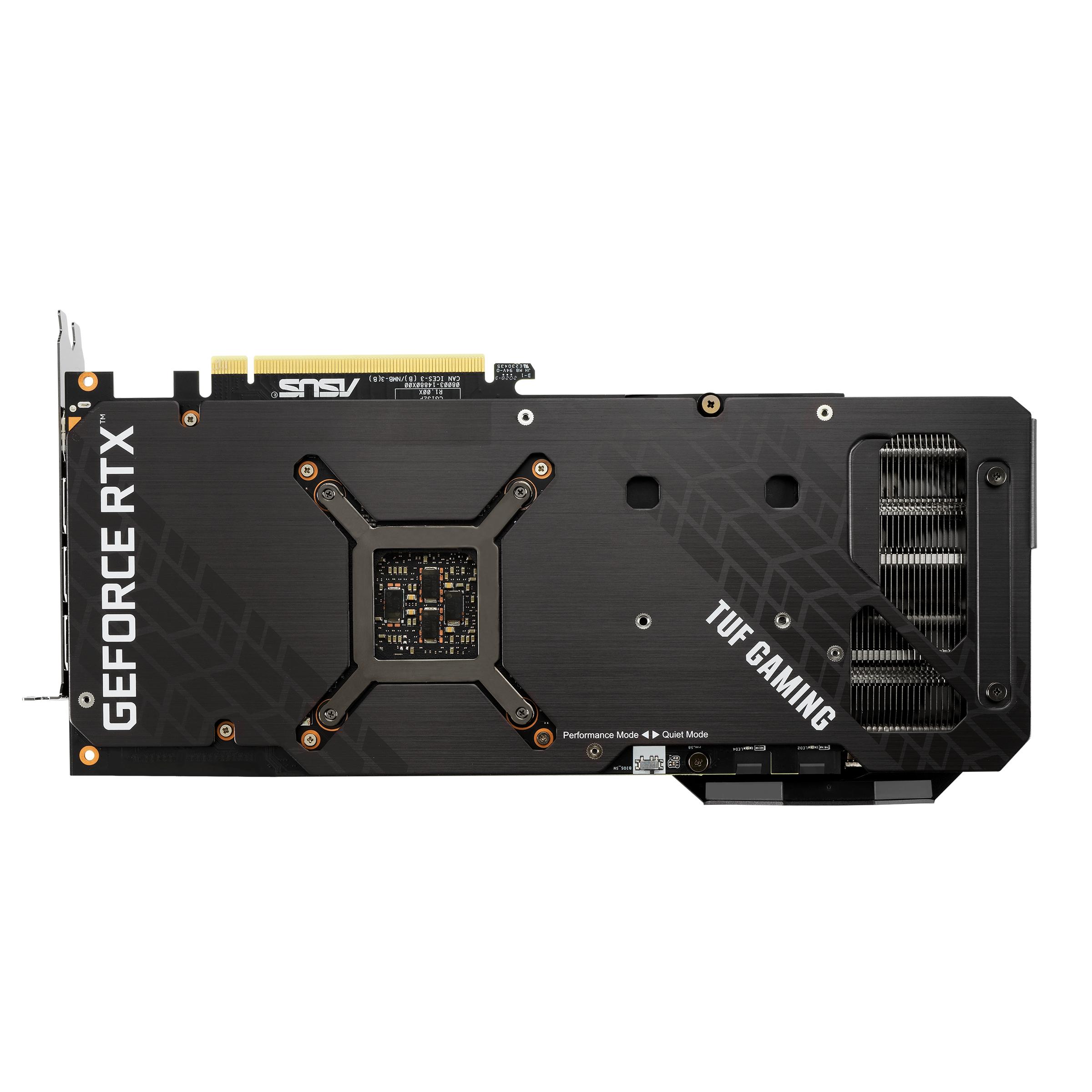 Vaizdo plokštė ASUS TUF-RTX3070TI-O8G-GAMING 8GB GDDR6X 2xHDMI 2.1 3xDP 1.4a